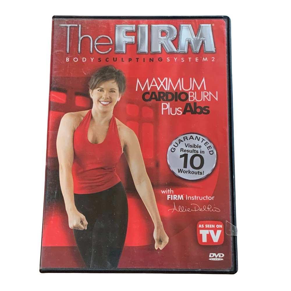 The FIRM Body Sculpting System 2 Maximum Cardio Burn Plus Abs DVD Allie Del Rio